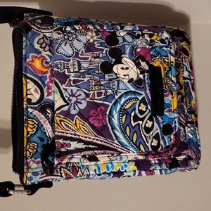Disney Vera Bradley Mickey Paisley Celebration Iconic Mini Hipster
